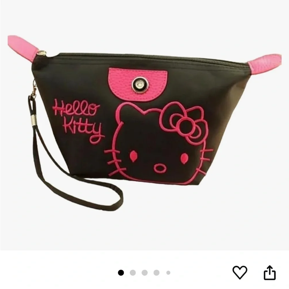 Hello kitty cosmetic bag